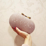 Fashion Women Ruched Clutch Evening Bag