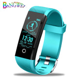 BANGWEI 2018 New Smart Wristband Heart Rate Tracker Blood Pressure Oxygen Fitness wrisband IP68 Waterproof Smart watch Men women