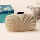 Fashion Women Ruched Clutch Evening Bag