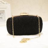 Fashion Women Ruched Clutch Evening Bag