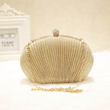 Fashion Women Ruched Clutch Evening Bag