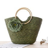 Summer Rattan Bag Beach