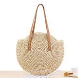 Summer Straw Beach Bag