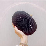 Fashion Women Ruched Clutch Evening Bag