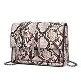 Retro Serpentine Chain Square Crossbody Bags