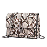 Retro Serpentine Chain Square Crossbody Bags